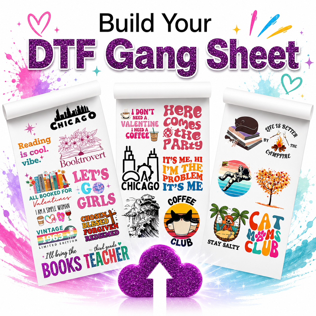 Build Your DTF Gang Sheet