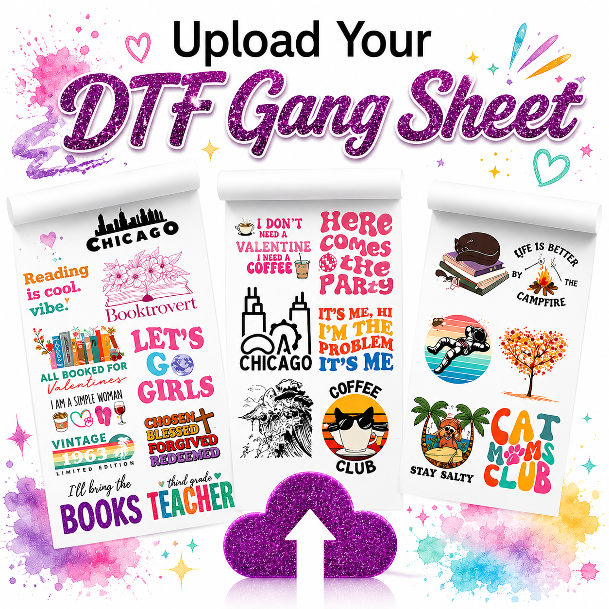 Upload Your DTF Gang Sheet